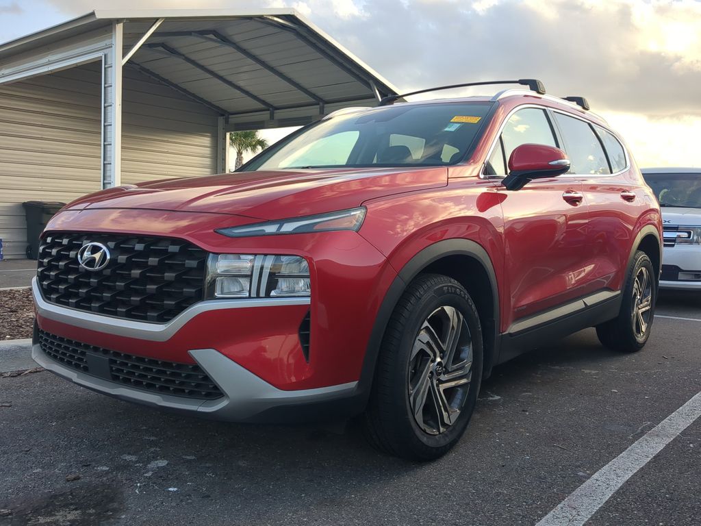 Calypso Red 2023 Hyundai Santa Fe SEL FWD SUV / Crossover Front-Wheel Drive 8-Speed Automatic