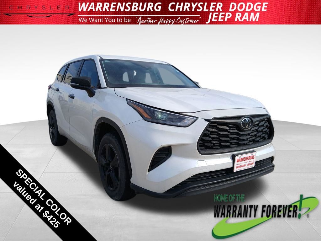 Pearl 2023 Toyota Highlander L FWD SUV / Crossover Front-Wheel Drive 8-Speed Automatic