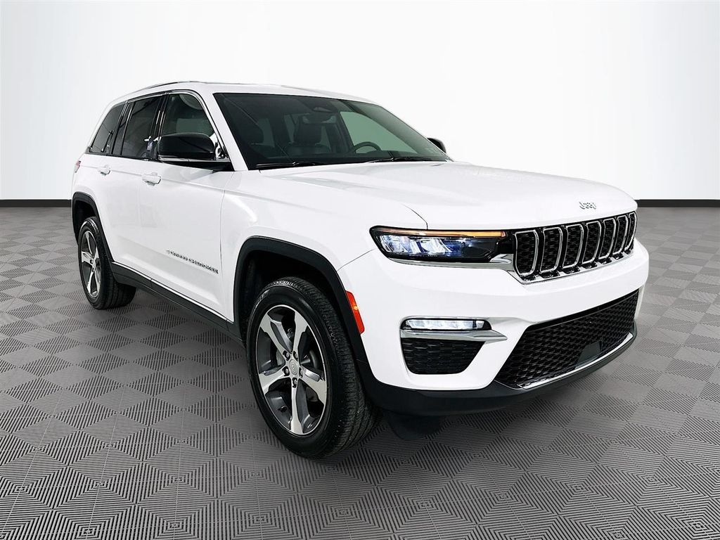 Bright White Clearcoat 2024 Jeep Grand Cherokee Limited 4WD SUV / Crossover Four-Wheel Drive 8-Speed Automatic