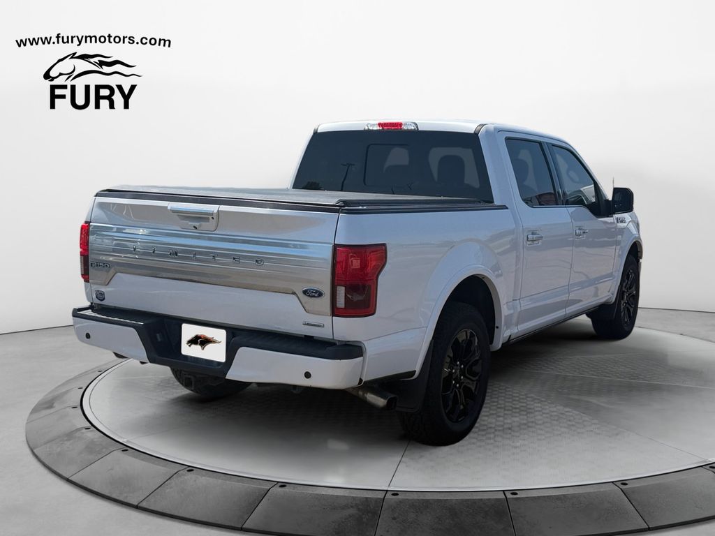 2018 White Ford F-150 4X4 Truck