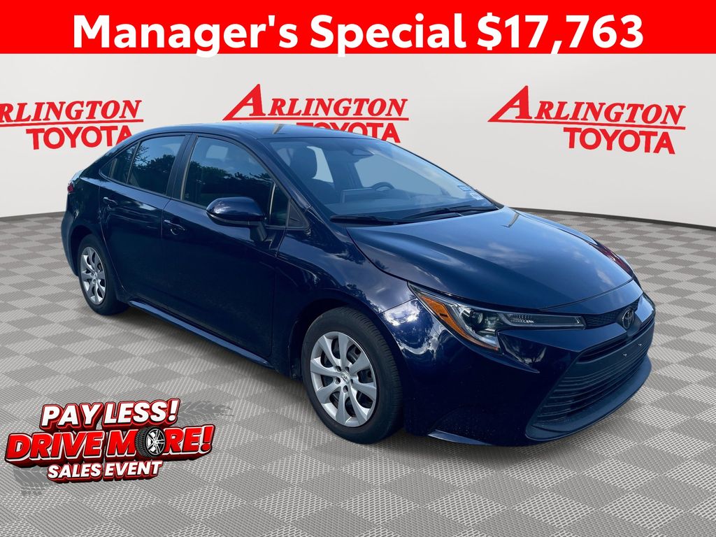 Blueprint 2024 Toyota Corolla Sedan Front-Wheel Drive Continuously Variable Transmission