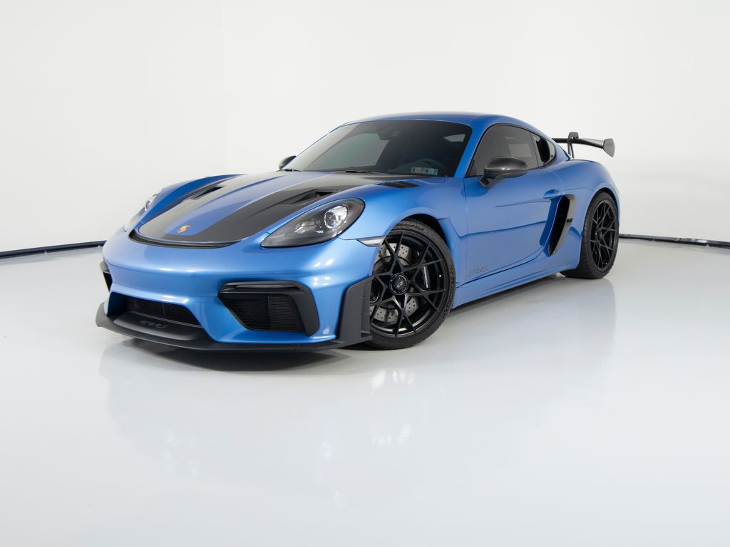 PTS South Sea Blue Metallic 2025 Porsche 718 Cayman GT4 RS RWD Coupe Rear-Wheel Drive 7-Speed Automatic