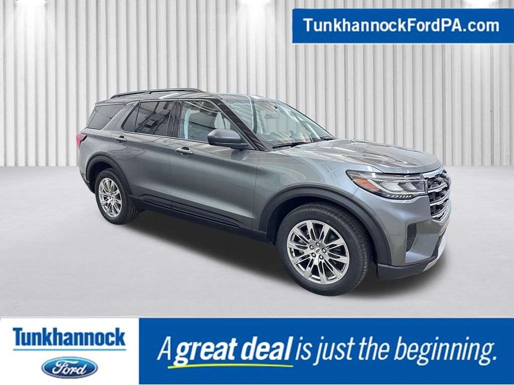 Gray Metallic 2026 Ford Explorer SUV / Crossover All-Wheel Drive Automatic