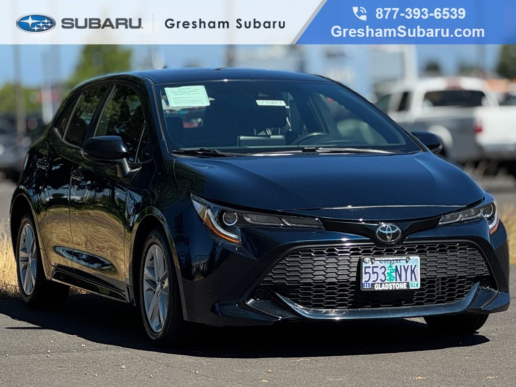  2020 Toyota Corolla Hatchback SE FWD   