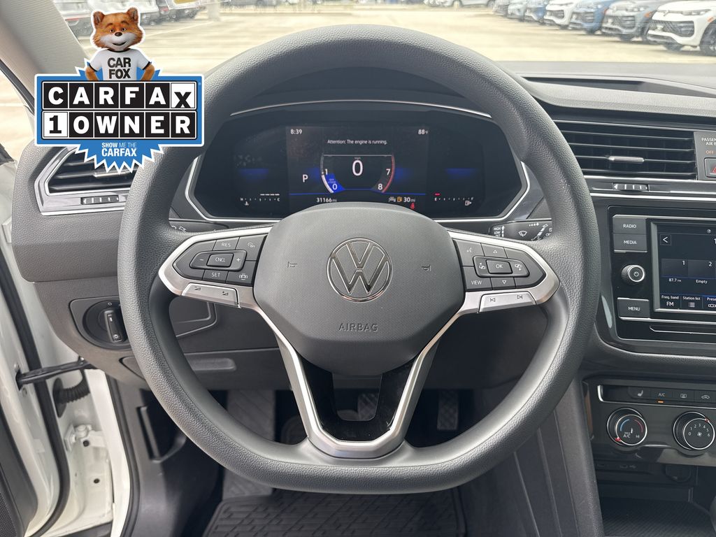 2023 Volkswagen Tiguan 2.0T S White at Classic Elite Chevrolet Sugar Land