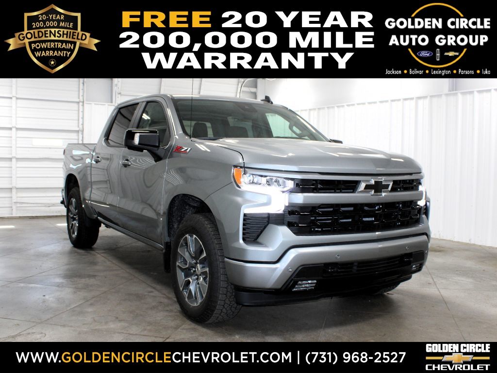 Sterling Gray Metallic 2026 Chevrolet Silverado 1500 Pickup Truck Four-Wheel Drive 8-Speed Automatic