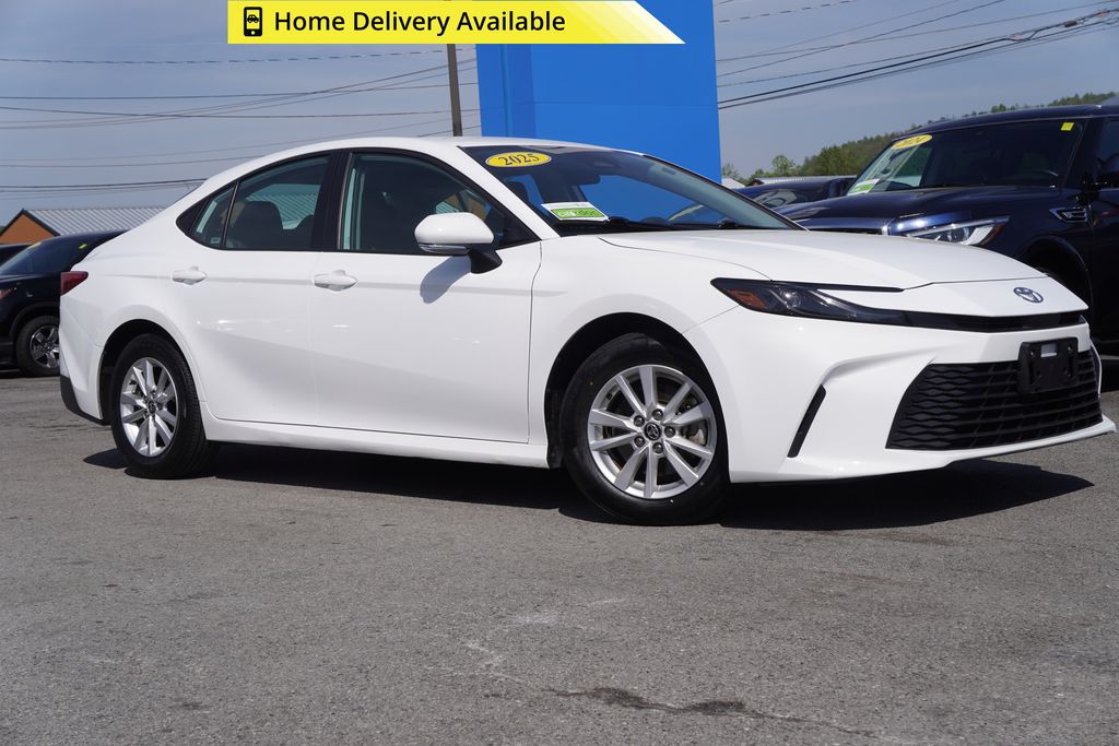 Ice Cap 2025 Toyota Camry LE FWD Sedan Front-Wheel Drive Continuously Variable Transmission