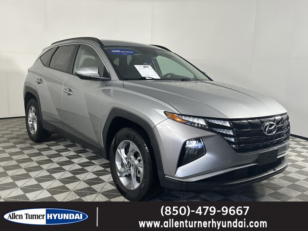 Shimmering Silver 2024 Hyundai Tucson SEL Fleet AWD SUV / Crossover All-Wheel Drive 8-Speed Automatic