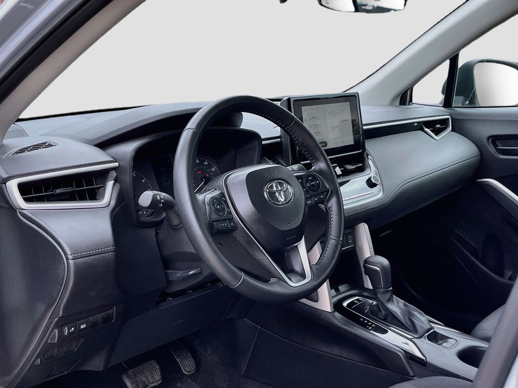 2025 Toyota Corolla Cross LE Silver at Gullo Toyota