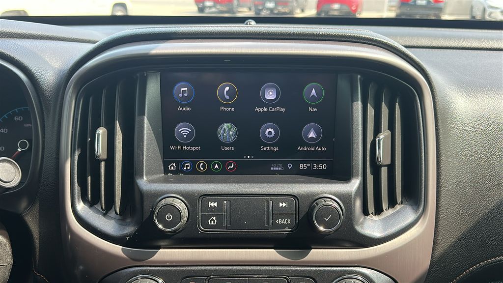 2021 GMC Canyon AT4 w/Leather White at AutoSavvy Houston Southwest