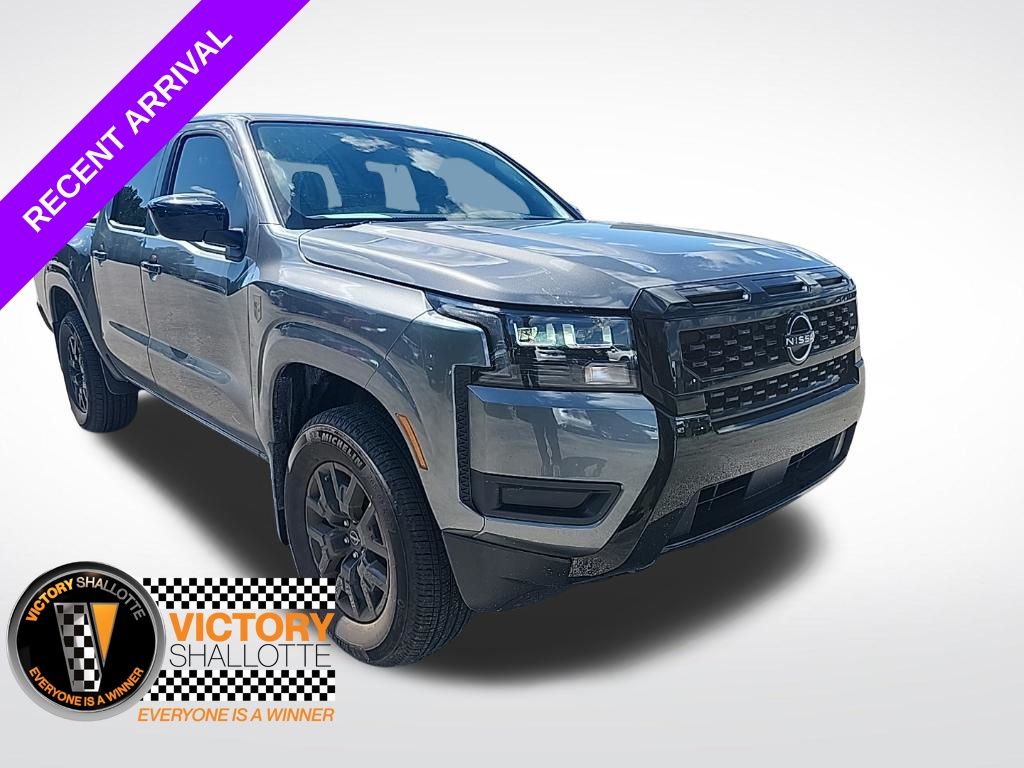 Gray (Gun Metallic) 2026 Nissan Frontier Pickup Truck Four-Wheel Drive 9-Speed Automatic Overdrive