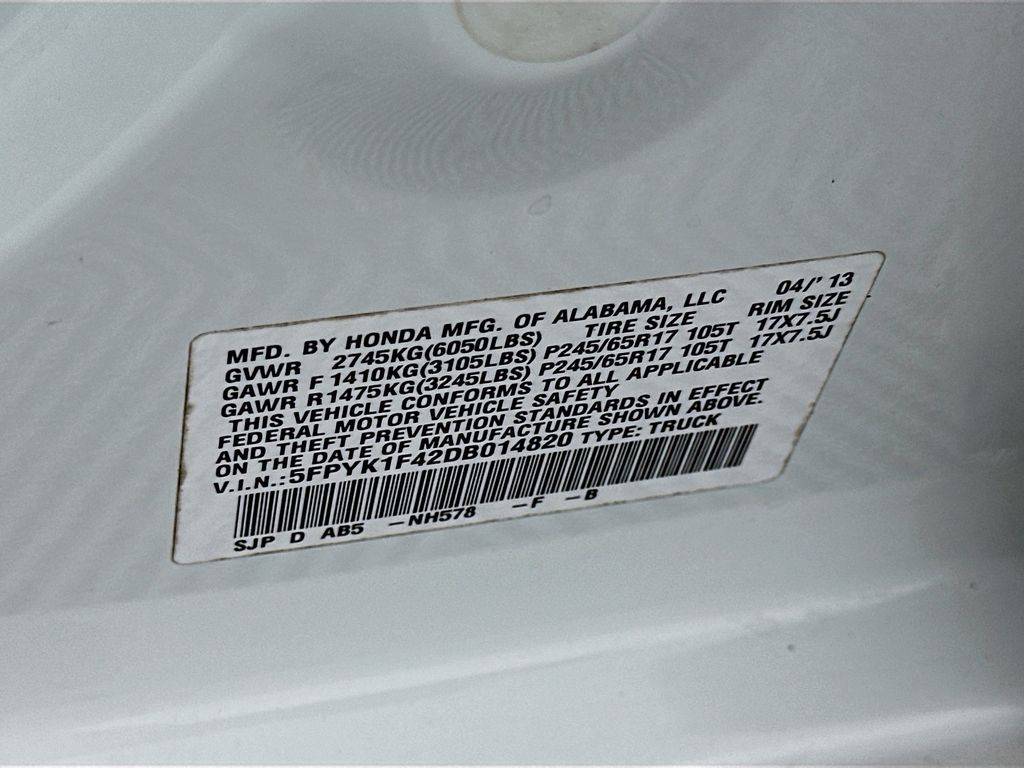 Thumbnail: 2013 Honda Ridgeline - 28