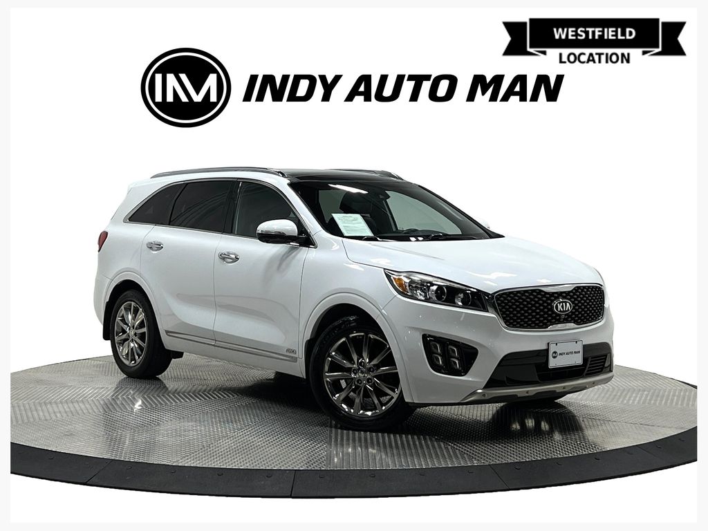 Snow White Pearl 2018 Kia Sorento SUV / Crossover All-Wheel Drive 6-Speed Automatic