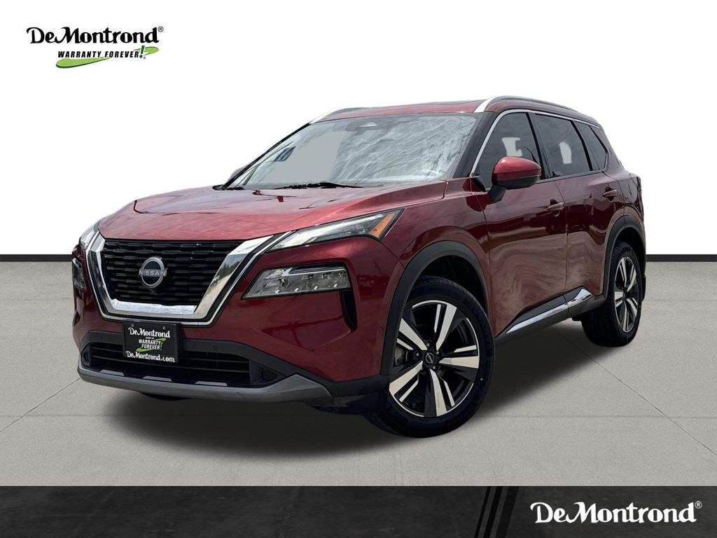 2023 Nissan Rogue SL Red at South Houston Nissan