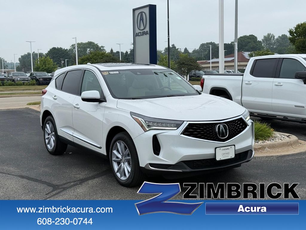 Platinum White Pearl 2023 Acura RDX SUV / Crossover All-Wheel Drive Automatic