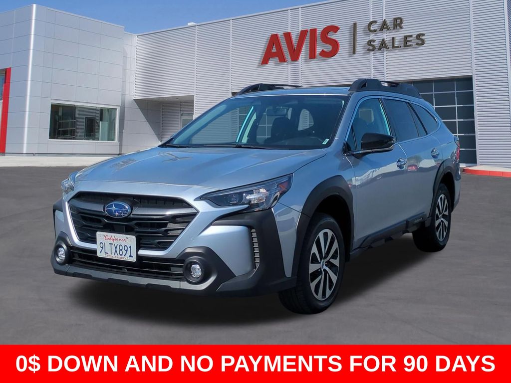 Ice Silver Metallic 2025 Subaru Outback Premium AWD SUV / Crossover All-Wheel Drive Continuously Variable Transmission