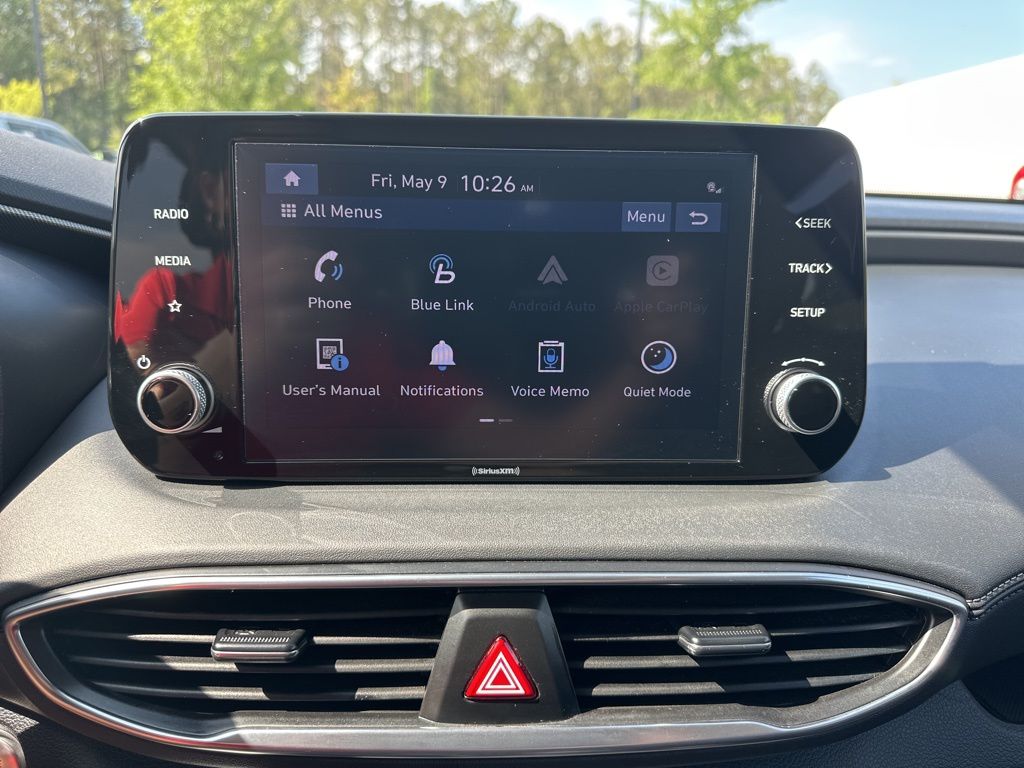 2022 Quartz White Hyundai Santa Fe SEL AWD SUV