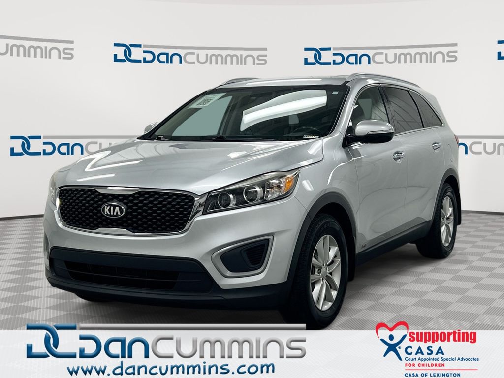 Sparkling Silver 2018 Kia Sorento SUV / Crossover All-Wheel Drive 6-Speed Automatic