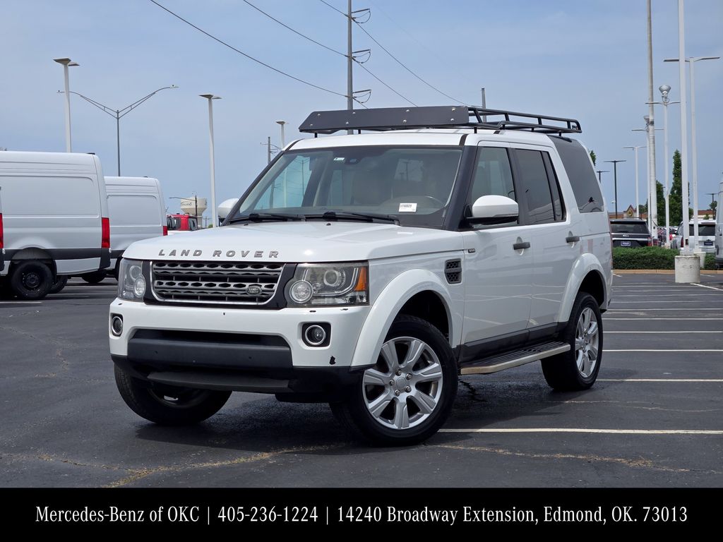 Fuji White 2016 Land Rover LR4 SUV / Crossover All-Wheel Drive 8-Speed Automatic
