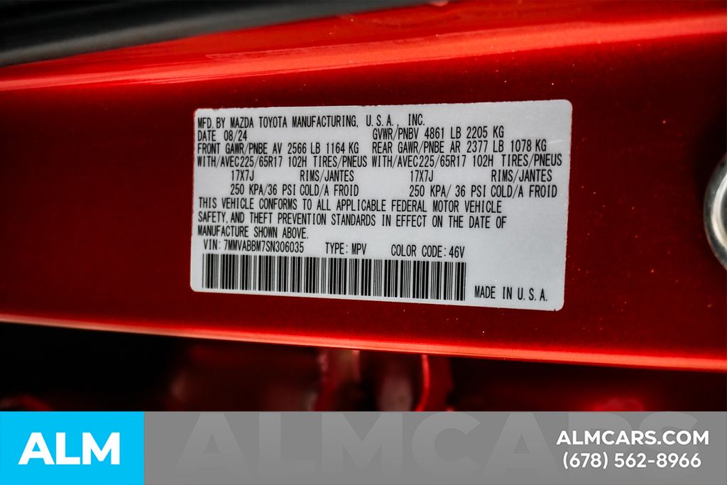 Used 2025 Red Mazda 2.5 S Preferred Package image 55
