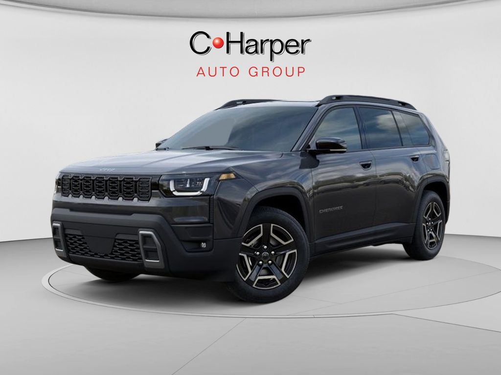 Sting-Gray Clearcoat 2026 Jeep Cherokee SUV / Crossover Four-Wheel Drive Continuously Variable Transmission