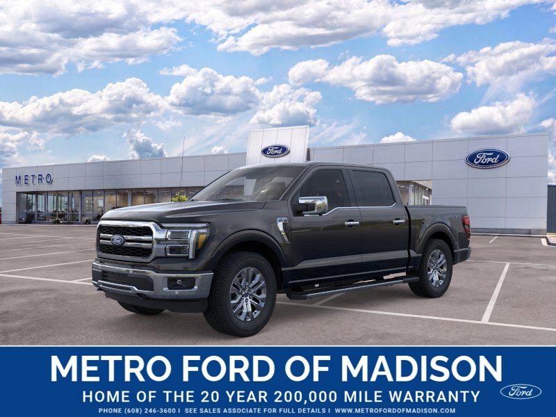 Agate Black Metallic 2026 Ford F-150 Pickup Truck Four-Wheel Drive Automatic