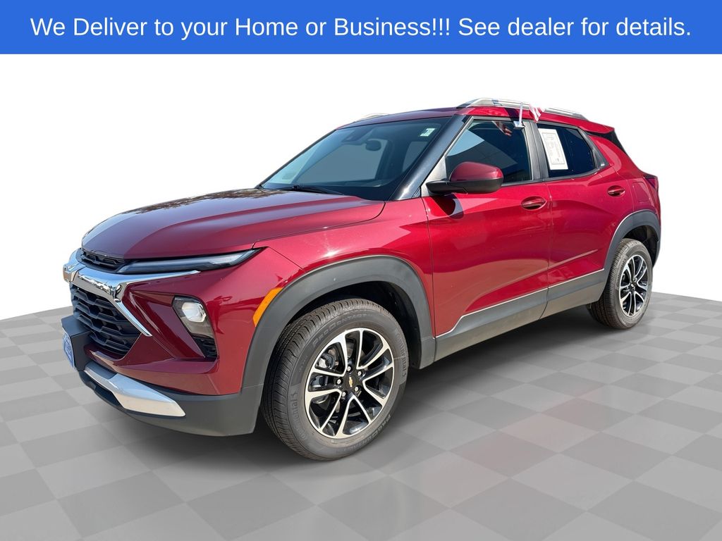 Red (Crimson Metallic) 2025 Chevrolet Trailblazer SUV / Crossover Four-Wheel Drive 9-Speed Automatic