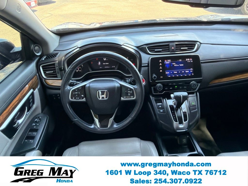 2019 Honda CR-V EX-L Blue at Greg May Honda