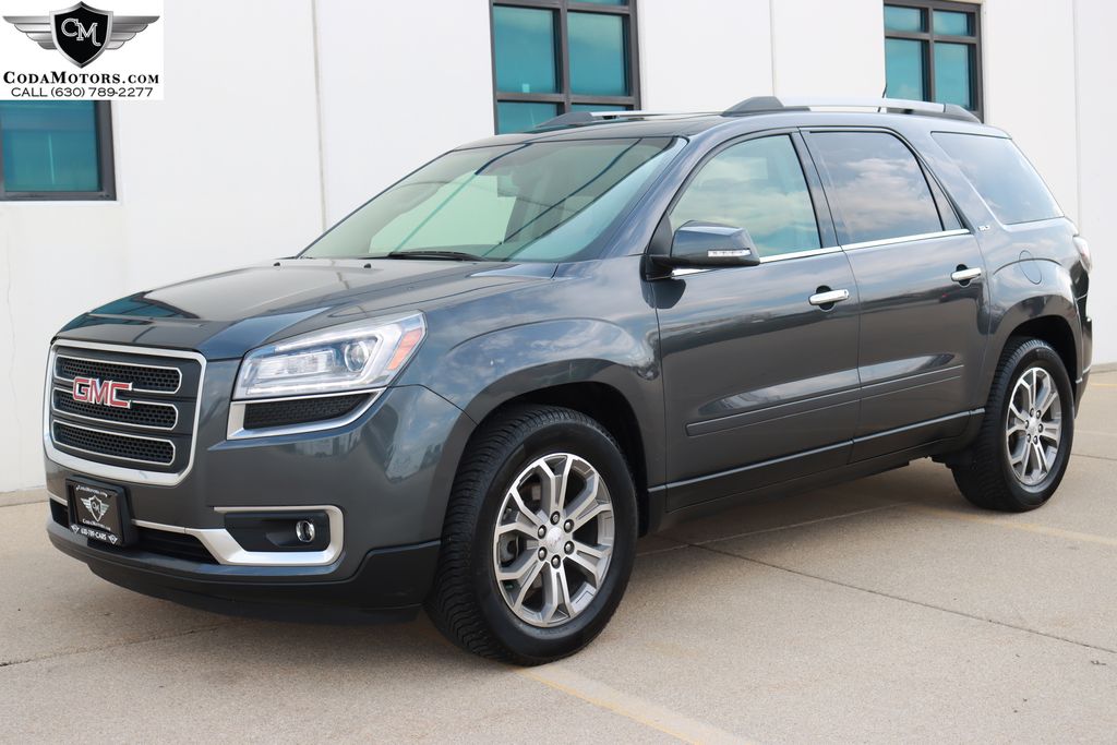 Cyber Gray Metallic 2014 GMC Acadia SLT-1 AWD SUV / Crossover All-Wheel Drive 6-Speed Automatic