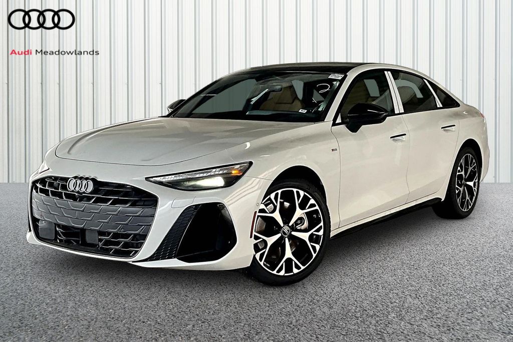Glacier White Metallic 2026 Audi A6 Sedan All-Wheel Drive 7-Speed Automatic