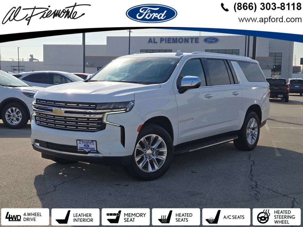 Summit White 2024 Chevrolet Suburban SUV / Crossover Four-Wheel Drive