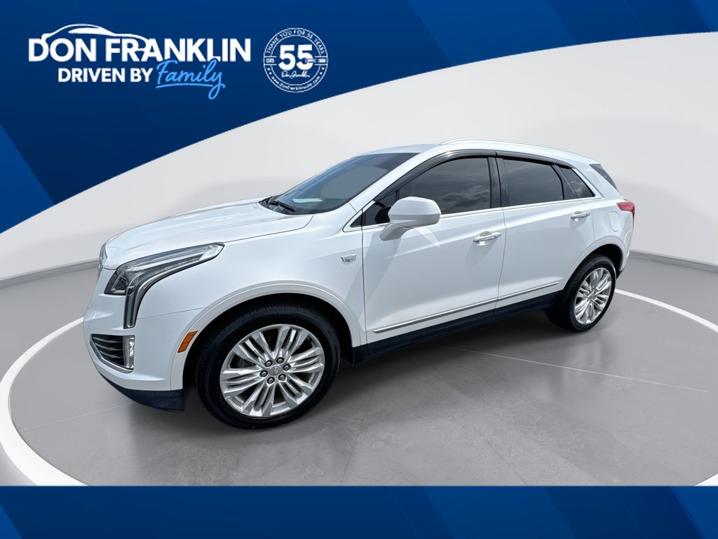 Crystal White Tricoat 2017 Cadillac XT5 Premium Luxury FWD SUV / Crossover Front-Wheel Drive 8-Speed Automatic