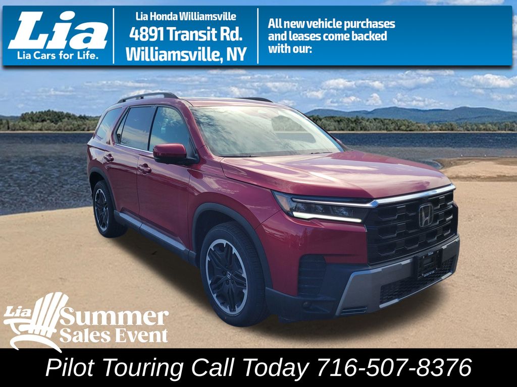 Dark Cherry Pearl 2026 Honda Pilot Touring AWD SUV / Crossover All-Wheel Drive Automatic