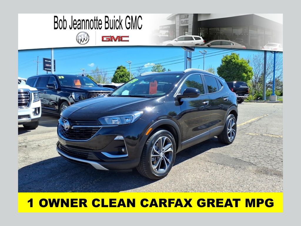 Black (Ebony Twilight Metallic) 2023 Buick Encore GX SUV / Crossover Front-Wheel Drive Continuously Variable Transmission