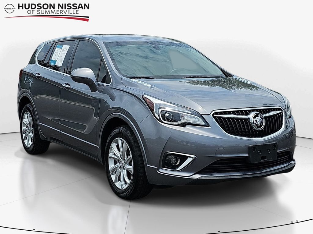Satin Steel Gray Metallic 2020 Buick Envision SUV / Crossover All-Wheel Drive 6-Speed Automatic