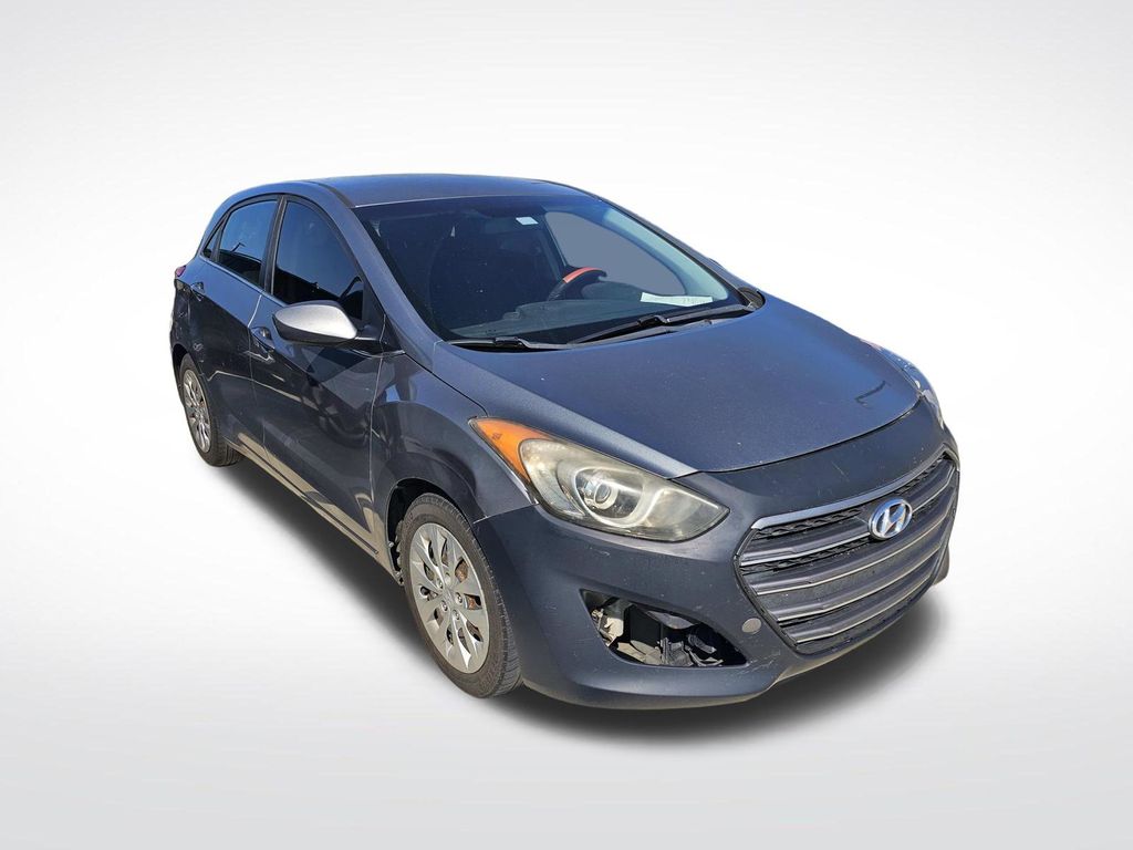 Galactic Gray 2017 Hyundai Elantra GT Hatchback Front-Wheel Drive 6-Speed Automatic