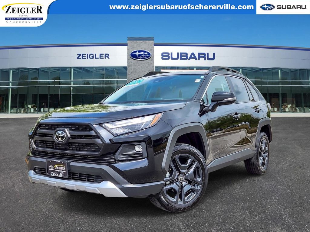 Midnight Black Metallic 2024 Toyota RAV4 SUV / Crossover All-Wheel Drive 8-Speed Automatic