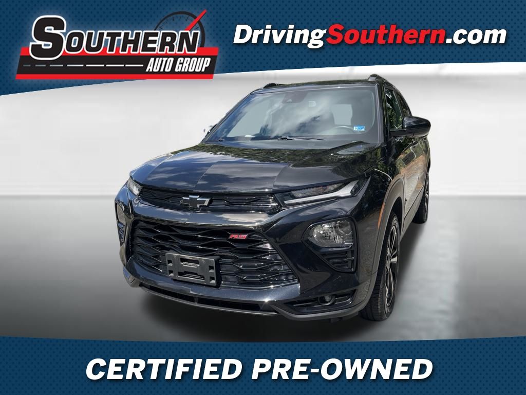 Mosaic Black Metallic 2022 Chevrolet Trailblazer SUV / Crossover Front-Wheel Drive Continuously Variable Transmission