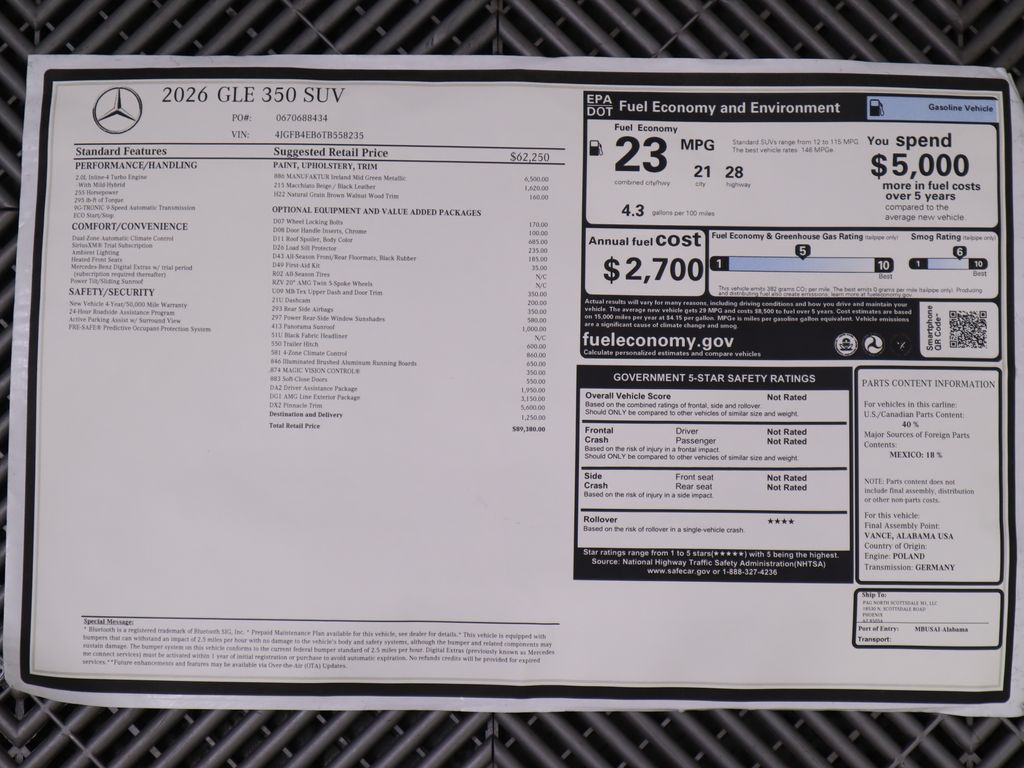 Thumbnail: 2026 Mercedes-Benz GLE - 9