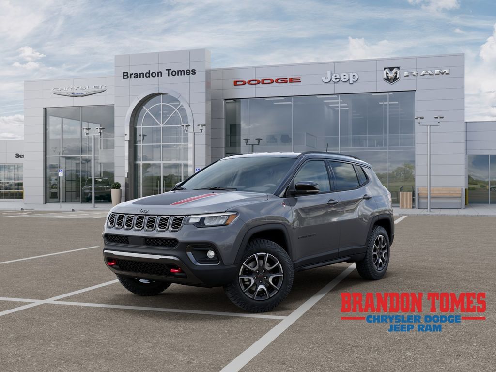 Gray Clearcoat 2026 Jeep Compass SUV / Crossover Four-Wheel Drive 8-Speed Automatic