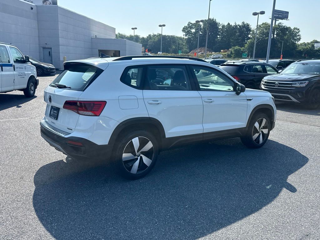 2023 Volkswagen Taos 1.5T S White at Auto Express Mitsubishi