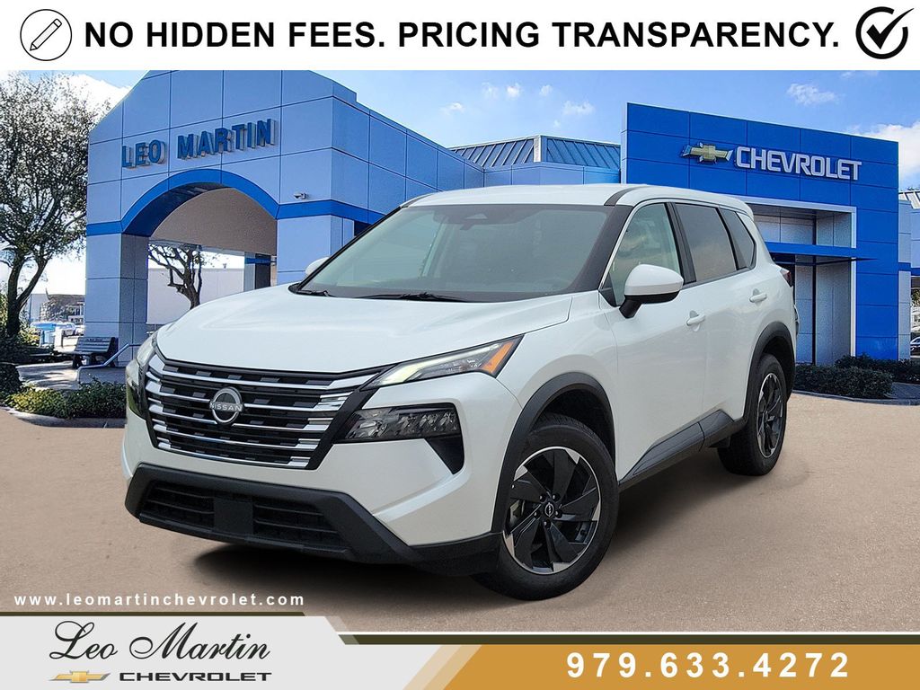 Everest White Pearl 2025 Nissan Rogue SUV / Crossover All-Wheel Drive Continuously Variable Transmission