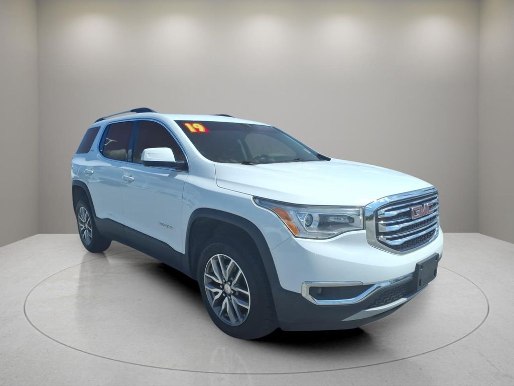 Summit White 2019 GMC Acadia SUV / Crossover Four-Wheel Drive 6-Speed Automatic