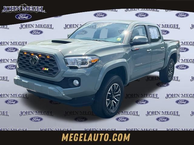Lunar Rock 2023 Toyota Tacoma TRD Sport Double Cab 4WD Pickup Truck Four-Wheel Drive 6-Speed Automatic
