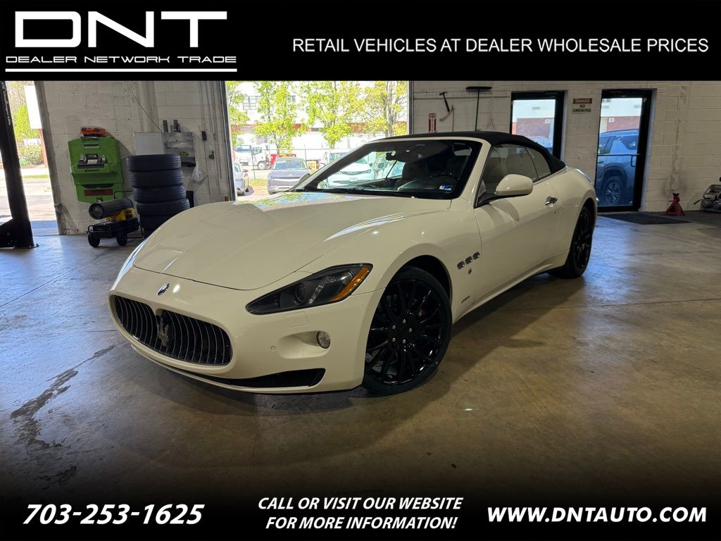 2013 Maserati GranTurismo Convertible RWD