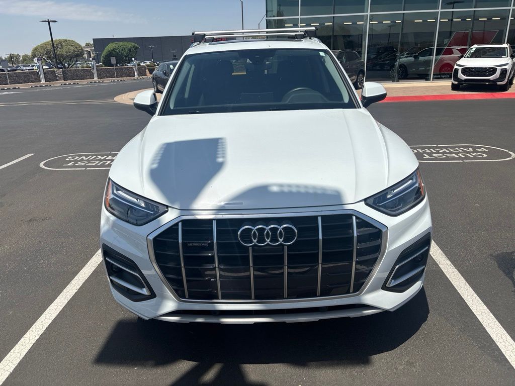 Used 2021 White Audi 45 Premium Plus image 2