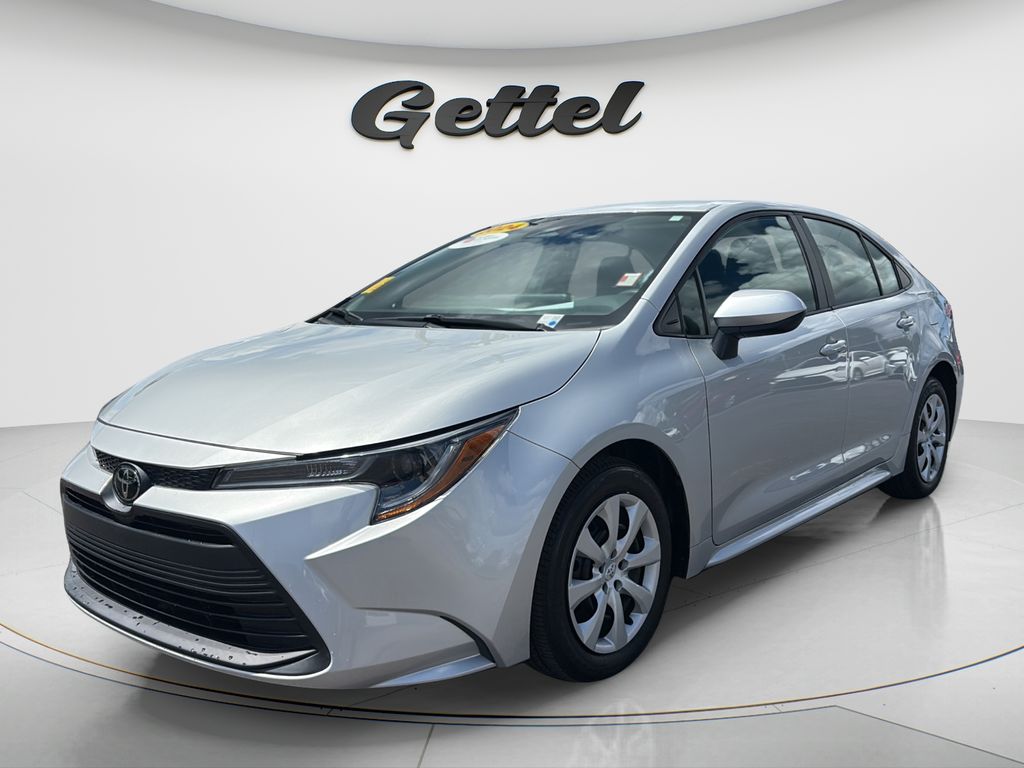 Classic Silver Metallic 2024 Toyota Corolla Sedan Front-Wheel Drive Continuously Variable Transmission