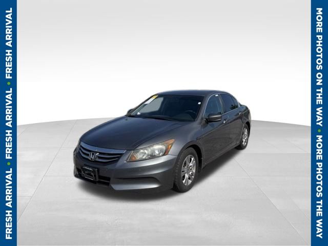 Gray 2012 Honda Accord Sedan Front-Wheel Drive 5-Speed Automatic Overdrive