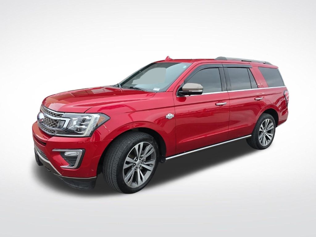 Red Metallic 2020 Ford Expedition SUV / Crossover Four-Wheel Drive Automatic