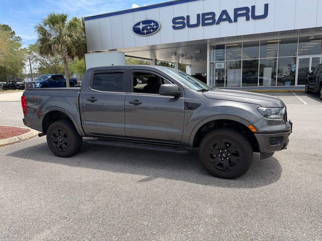 Gray (Magnetic) 2020 Ford Ranger XLT SuperCrew 4WD Pickup Truck Four-Wheel Drive Automatic